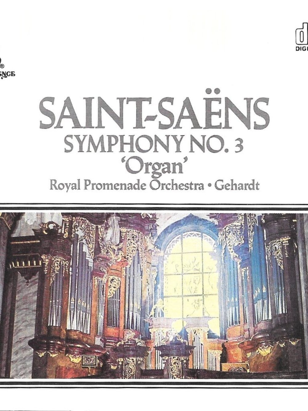 Saint-Saens Symphony No. 3 "organ" Royal Philharmonic Orchestra CD like new